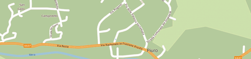 Mappa della impresa orsini virgilio a PIURO