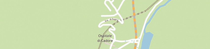 Mappa della impresa olivotto romina a OSPITALE DI CADORE