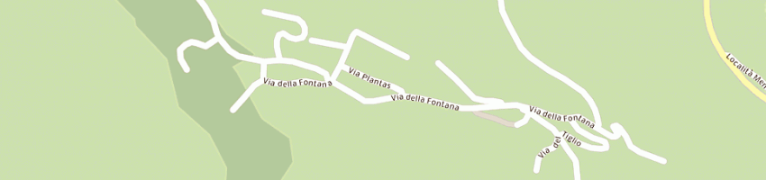 Mappa della impresa osteria con cucina e camera di falco anna a CAVAZZO CARNICO