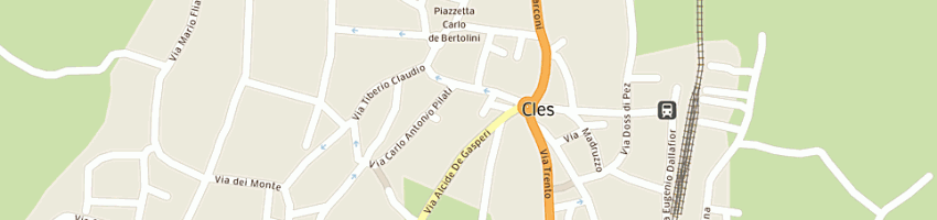 Mappa della impresa studio tecnico c6 a CLES