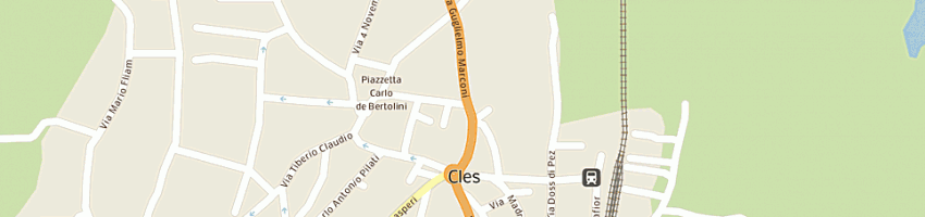 Mappa della impresa pavimenti bott di pancheri lidia a CLES