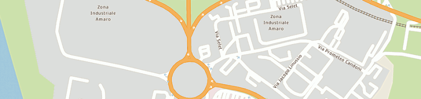 Mappa della impresa stefanutti edi a AMARO