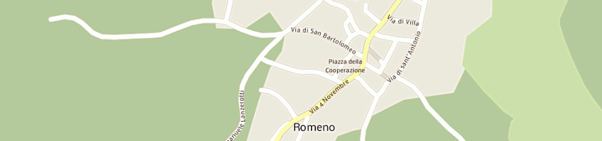 Mappa della impresa scuola elementare a ROMENO