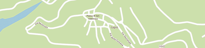 Mappa della impresa visintainer adriano a CAGNO 