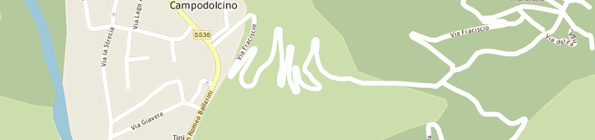 Mappa della impresa albergo stella alpina a CAMPODOLCINO