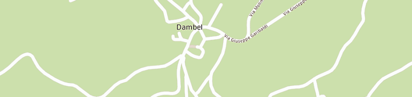 Mappa della impresa pedrotti luciano a DAMBEL