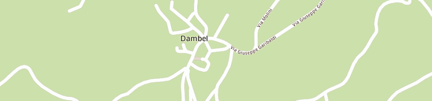 Mappa della impresa bar famiglia cooperativa a DAMBEL