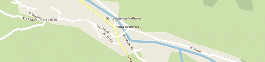 Mappa della impresa albergo pedranzini a VALFURVA
