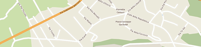 Mappa della impresa albergo alla pineta di polonia enzo e c a VILLA SANTINA
