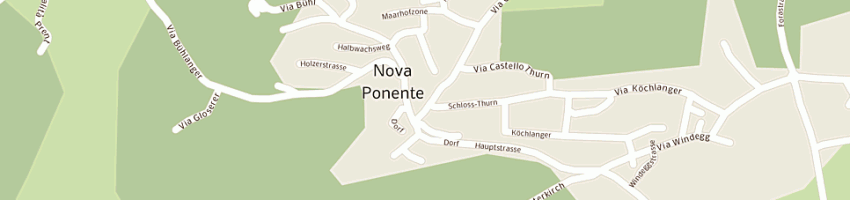 Mappa della impresa associazione turistica nova ponente ega monte spietro a NOVA PONENTE