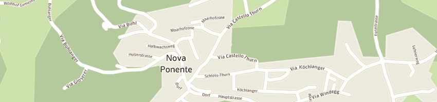 Mappa della impresa residence feldhof a NOVA PONENTE