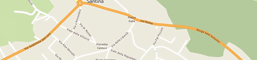 Mappa della impresa municipio a VILLA SANTINA