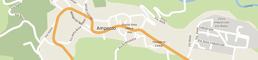 Mappa della impresa install di sinicropi maurizio a AMPEZZO