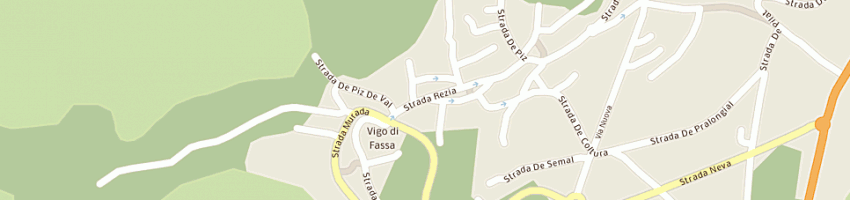 Mappa della impresa municipio a VIGO DI FASSA