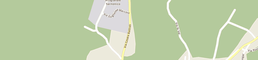 Mappa della impresa rainer gino a SARNONICO