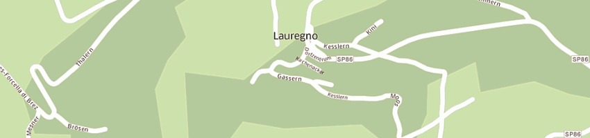 Mappa della impresa municipio a LAUREGNO