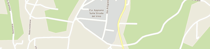 Mappa della impresa raffeiner a APPIANO SULLA STRADA DEL VINO