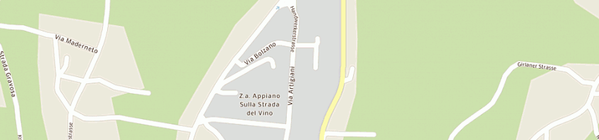 Mappa della impresa brugger markus a APPIANO SULLA STRADA DEL VINO