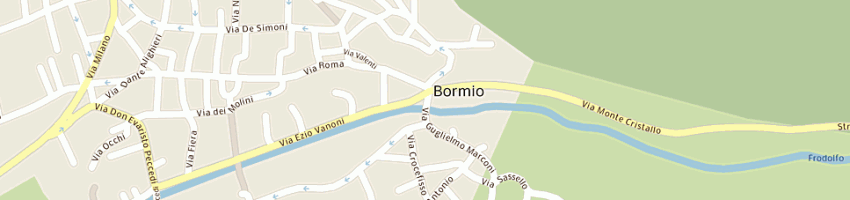 Mappa della impresa bar spuntineria lo botte di dei cas roberto a BORMIO