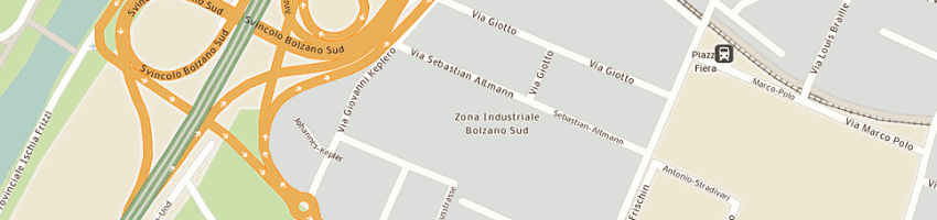 Mappa della impresa imprexa snc a BOLZANO