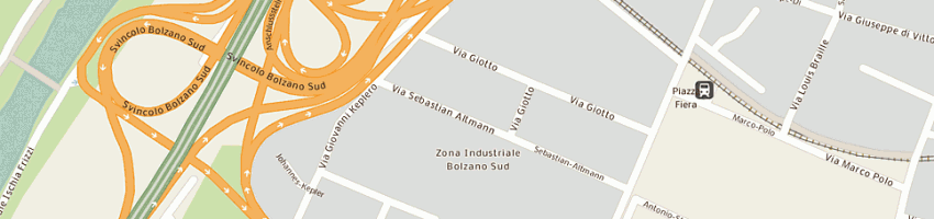 Mappa della impresa edilmec snc a BOLZANO