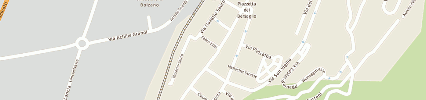 Mappa della impresa salone franco a BOLZANO