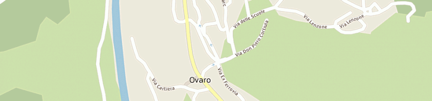 Mappa della impresa matoga cafe' a OVARO