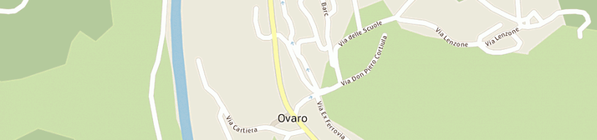 Mappa della impresa municipio a OVARO