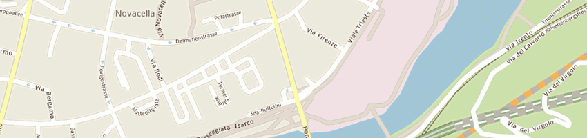Mappa della impresa bauzanumtour-etli srl a BOLZANO