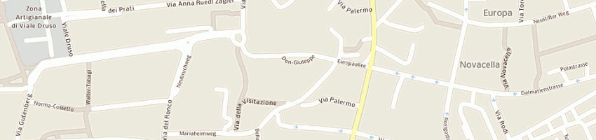 Mappa della impresa parrocchia visitazione bmv a BOLZANO