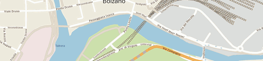 Mappa della impresa bruno roberto a BOLZANO