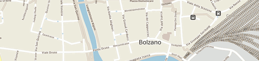 Mappa della impresa dolomit-werbung di welponer dr christian a BOLZANO