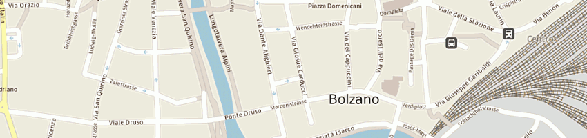 Mappa della impresa benini fabio a BOLZANO