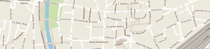 Mappa della impresa caffe' pasticceria monika a BOLZANO