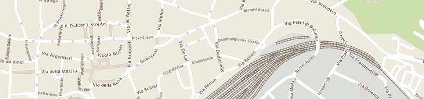 Mappa della impresa videocap di romen klaus a BOLZANO