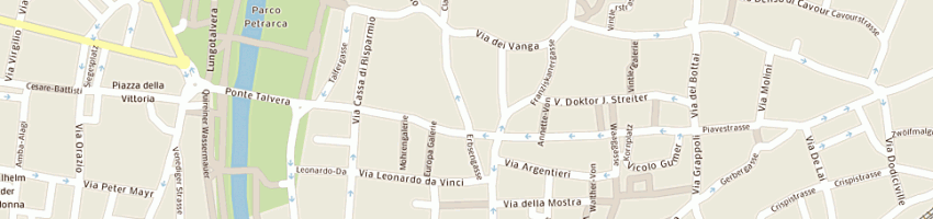 Mappa della impresa gallery 15 sas di degasperi isabella a BOLZANO