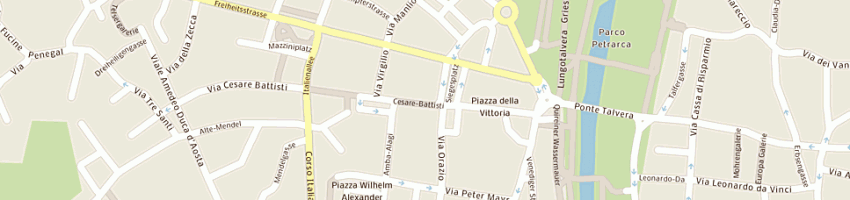Mappa della impresa bressan italo sas a BOLZANO