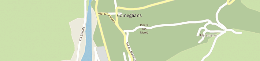 Mappa della impresa ente nazionale per le strade - anas - a COMEGLIANS