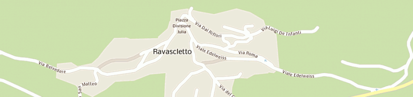 Mappa della impresa farmacia mangione alfonso a RAVASCLETTO