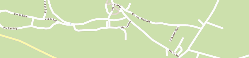 Mappa della impresa di vora ferruccio a CERCIVENTO