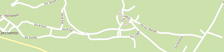 Mappa della impresa libreria con cucina in plait di de stales william villiam a CERCIVENTO