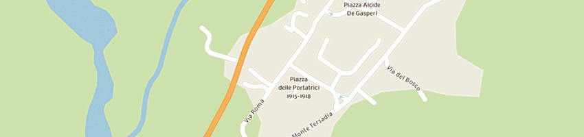 Mappa della impresa albergo ristorante bar italia sas di marconi massimo e marcello a PALUZZA