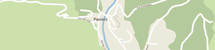 Mappa della impresa tambosco paolo a PAULARO