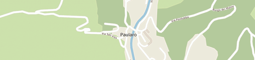 Mappa della impresa bar italia a PAULARO