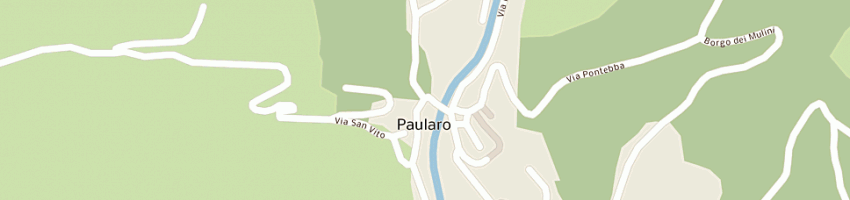 Mappa della impresa scuola materna rnj sbrizzai silvano a PAULARO
