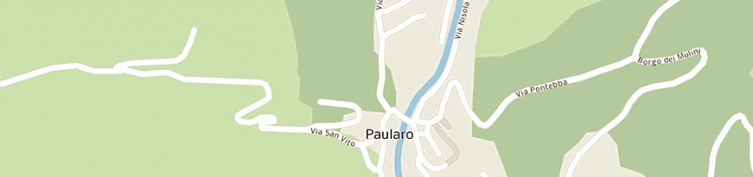 Mappa della impresa canciani daniele e c (snc) a PAULARO