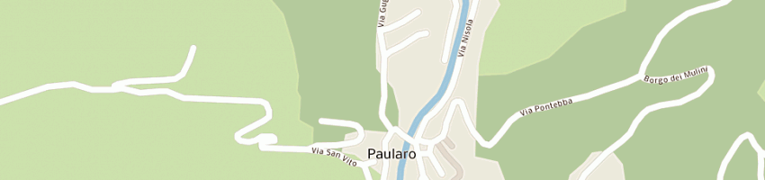 Mappa della impresa molaro bianca a PAULARO