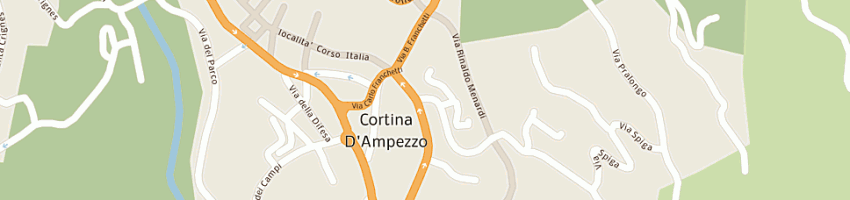 Mappa della impresa assirelli giandomenico a CORTINA D AMPEZZO