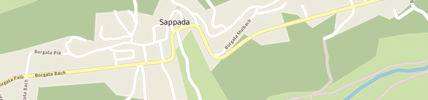 Mappa della impresa scuola elementare a SAPPADA