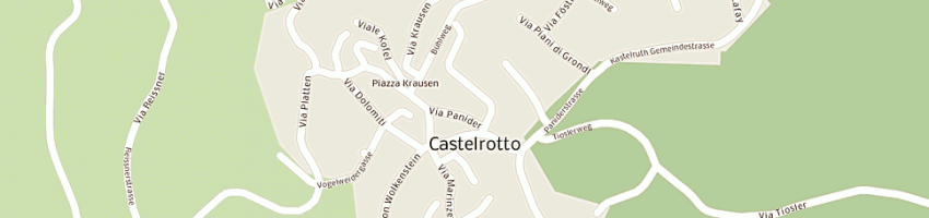 Mappa della impresa trocker gertrud a CASTELROTTO